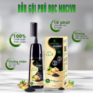 sản phẩm dầu gội phủ bạc naciva